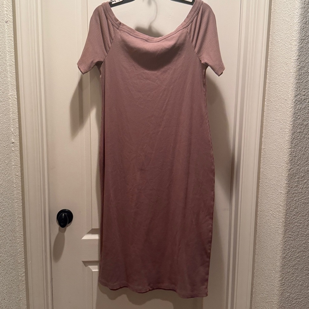 Universal Thread Dusty Pink Ribbed Top - Picture 6 of 6